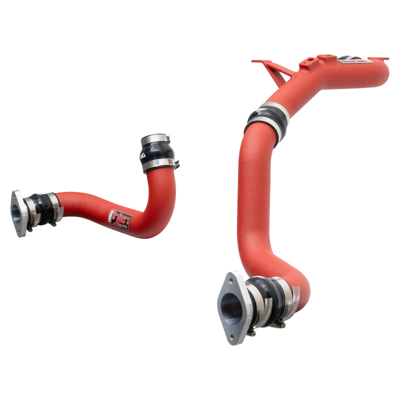 Injen 22-23 Honda/Acura Civic/Si/Integra 1.5L Turbo Aluminum Intercooler Pipe Kit - Wrinkle Red Intercooler Pipe Kits Injen
