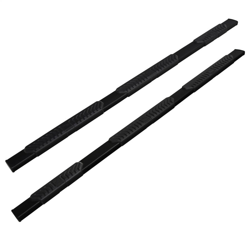 Westin 19-21 Dodge/Ram 1500 Crew Cab (5.5ft Bed) Wheel to Wheel Nerf Step Bars - Black Nerf Bars Westin