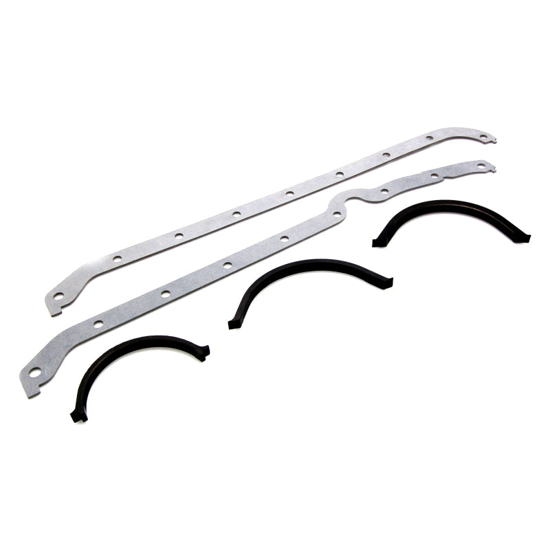 Cometic Chevy Gen1 SB V8 .031in Fiber Oil Pan Gasket Kit-Left Side Dipstick-Thick & Thin Front Seals Gasket Kits Cometic Gasket