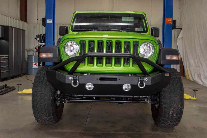 Fishbone Offroad 2018+ Jeep Wrangler JL Mid-Width Winch Front Bumper Bumpers - Steel Fishbone Offroad