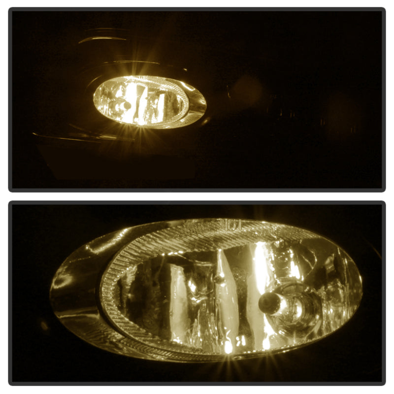 Spyder Honda Civic 2013-2014 4dr OEM Fog Light W/Switch Clear FL-HC2013-4D-C Fog Lights SPYDER