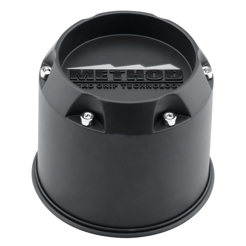 Method Cap T080 - 130.8mm - Black - Push Thru Wheel Center Caps Method Wheels