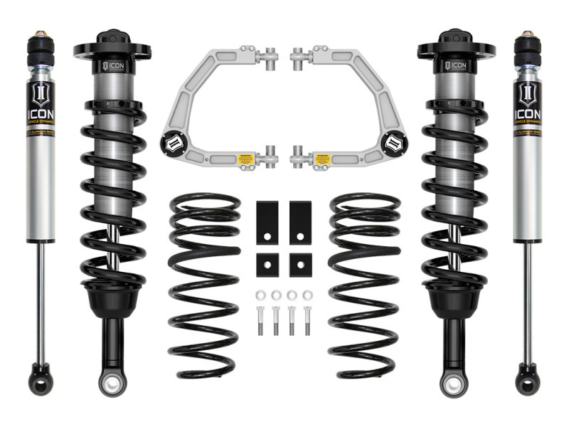 ICON 23-24 Sequoia 3-4.5in Stage 4 Suspension System Billet Coilovers ICON