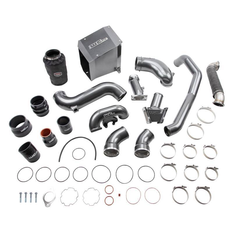 Wehrli 06-07 Chevrolet 6.6L Duramax LBZ Stage 3 High Flow Bundle Kit - Bengal Red Cold Air Intakes Wehrli