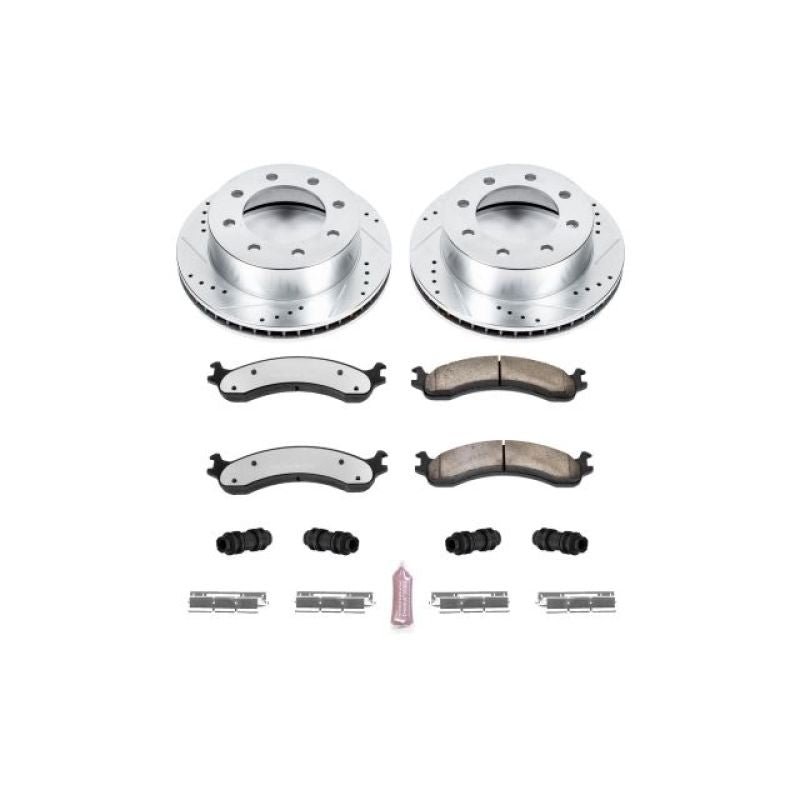 Power Stop 00-02 Dodge Ram 2500 Front Z36 Truck & Tow Brake Kit Brake Kits - Performance D&S PowerStop