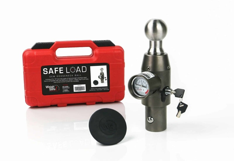 Weigh Safe OEM Gooseneck Ball for RAM Trucks ONLY w/Pucks (30K GTWR) - Stainless Steel Hitch Accessories Weigh Safe
