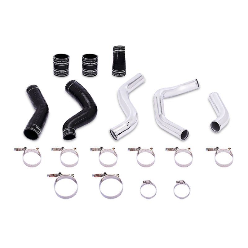 Mishimoto 11-14 Ford F-150 3.5L Ecoboost Hot-Side Intercooler Pipe Kit - Polished Intercooler Pipe Kits Mishimoto