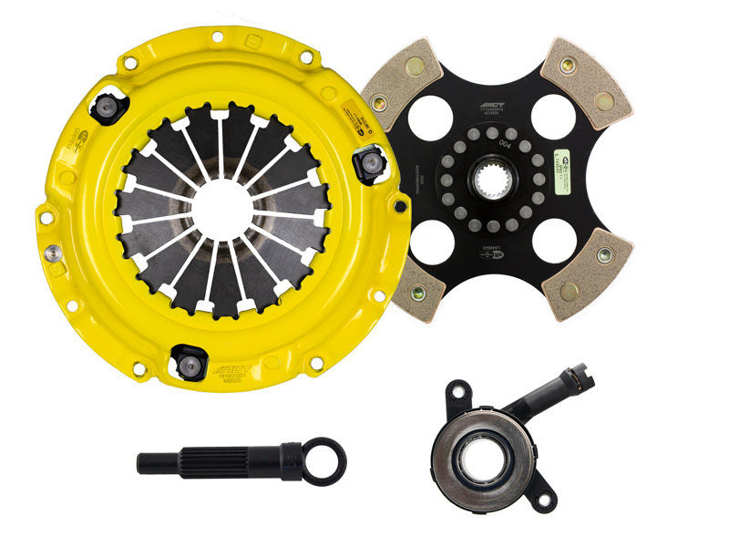 ACT 08-17 Mitsubishi Lancer GT / GTS HD/Race Rigid 4 Pad Clutch Kit Clutch Kits - Single ACT