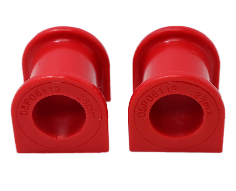 Energy Suspension 05-13 Toyota Tacoma w/ 4WD Front Sway Bar Bushings - Red Bushing Kits Energy Suspension