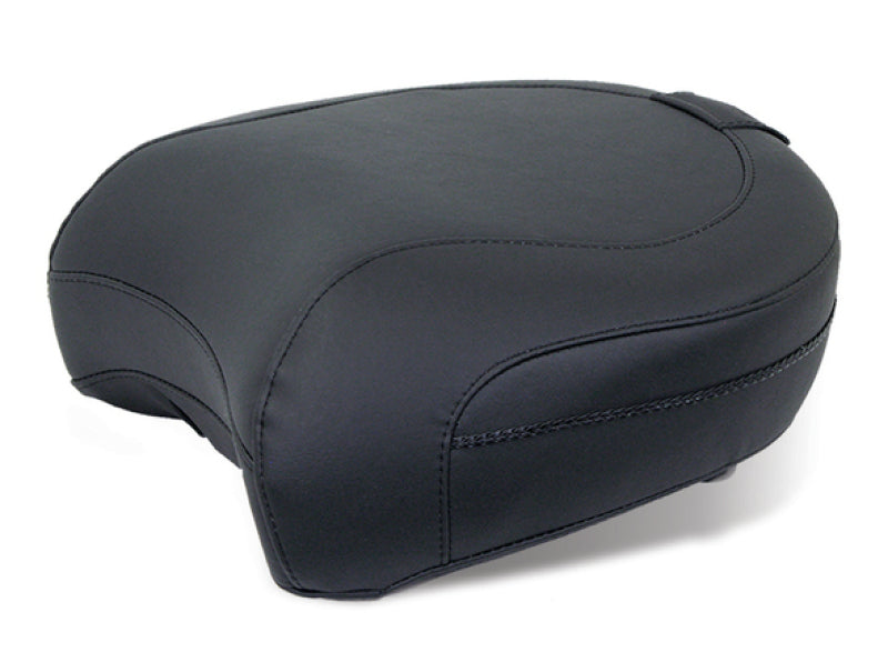 Mustang 08-21 Harley FL Touring Recessed Passenger Seat - Black Passenger Motorcycle Seats Mustang Motorcycle