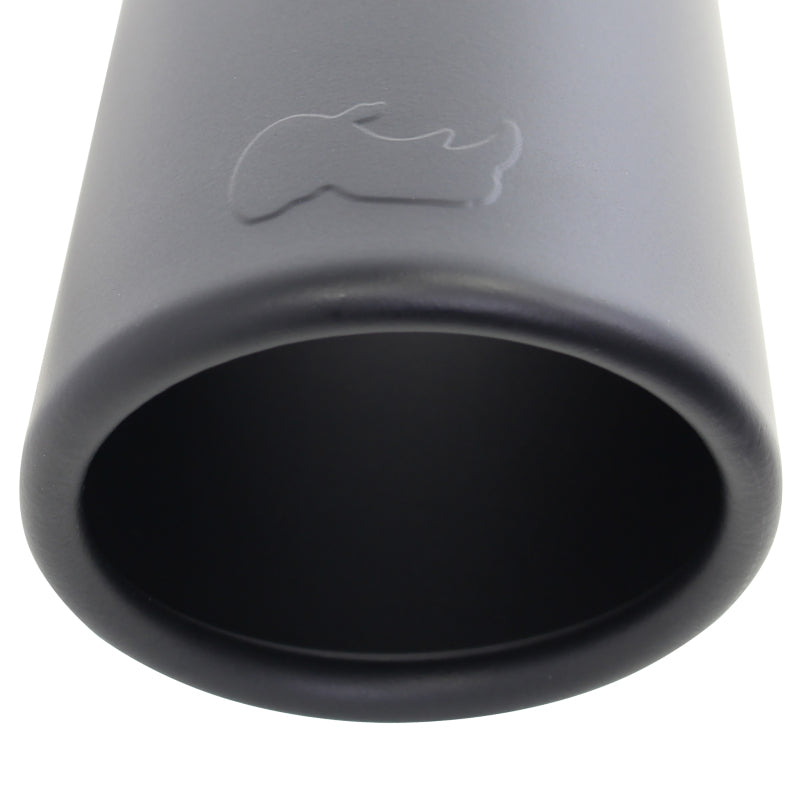 Go Rhino Exhaust Tip - Black - ID 3in x L 14in x OD 4in Tips Go Rhino