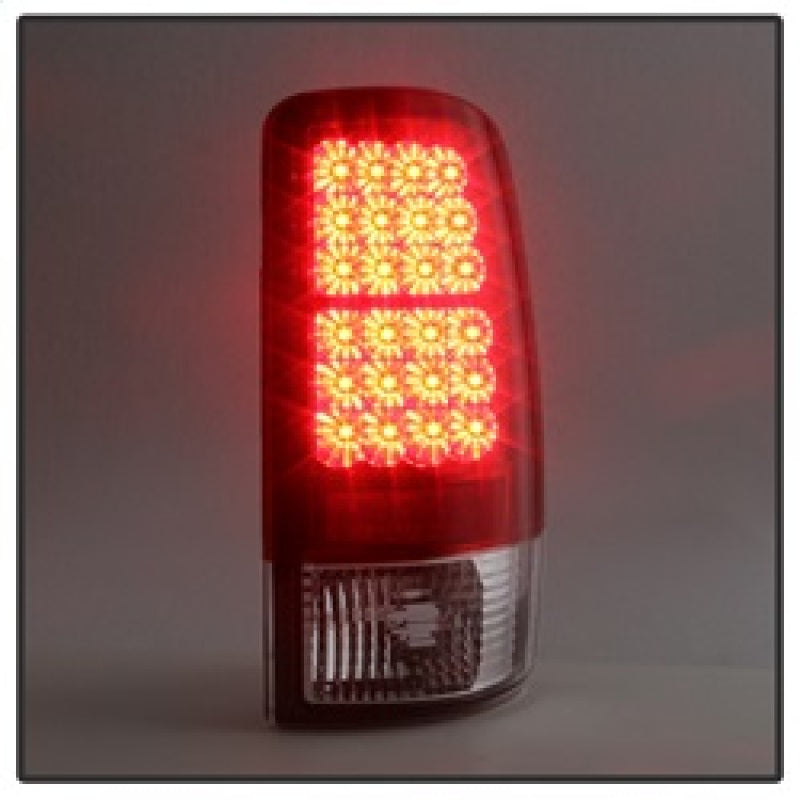 Spyder Chevy Suburban/Tahoe 1500/2500 00-06 LED Tail Lights Red Clear ALT-YD-CD00-LED-RC Tail Lights SPYDER