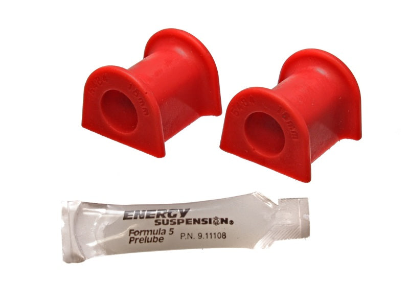 Energy Suspension 95-99 Mitsubishi Eclipse FWD Red 18mm Rear Sway Bar Bushings Bushing Kits Energy Suspension