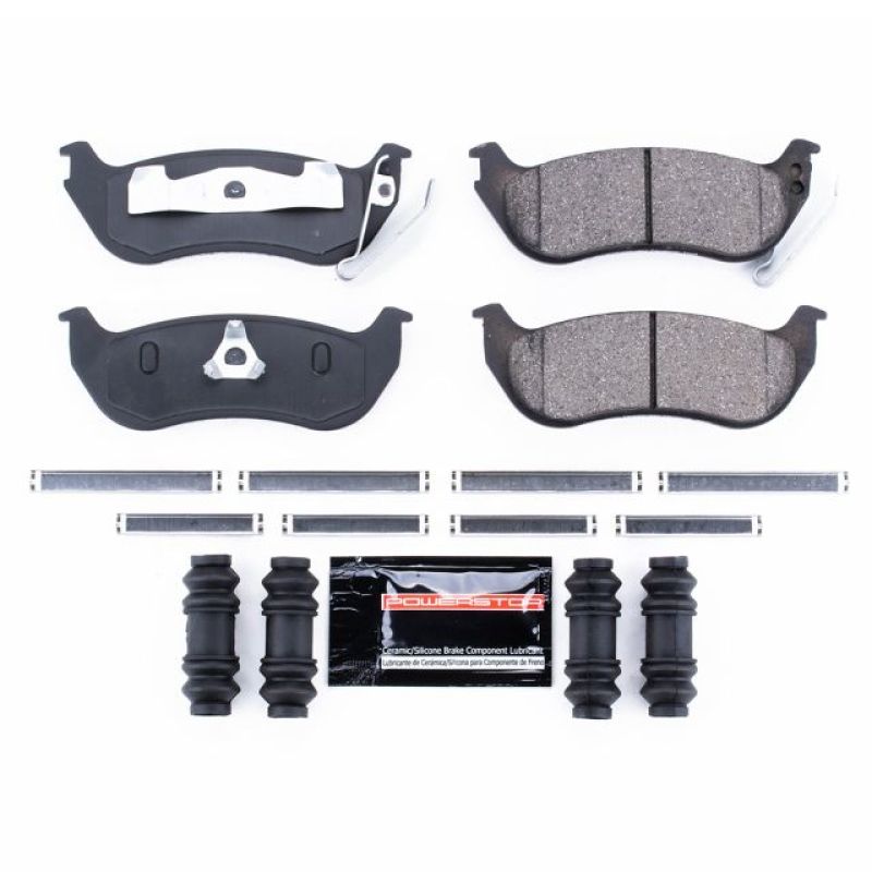 Power Stop 03-07 Jeep Liberty Rear Z23 Evolution Sport Brake Pads w/Hardware Brake Pads - Performance PowerStop