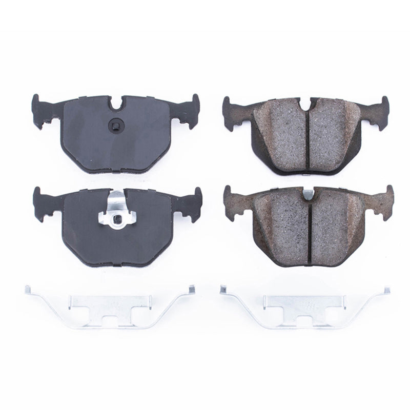 Power Stop 01-05 BMW 330Ci Rear Z17 Evolution Ceramic Brake Pads w/Hardware Brake Pads - OE PowerStop