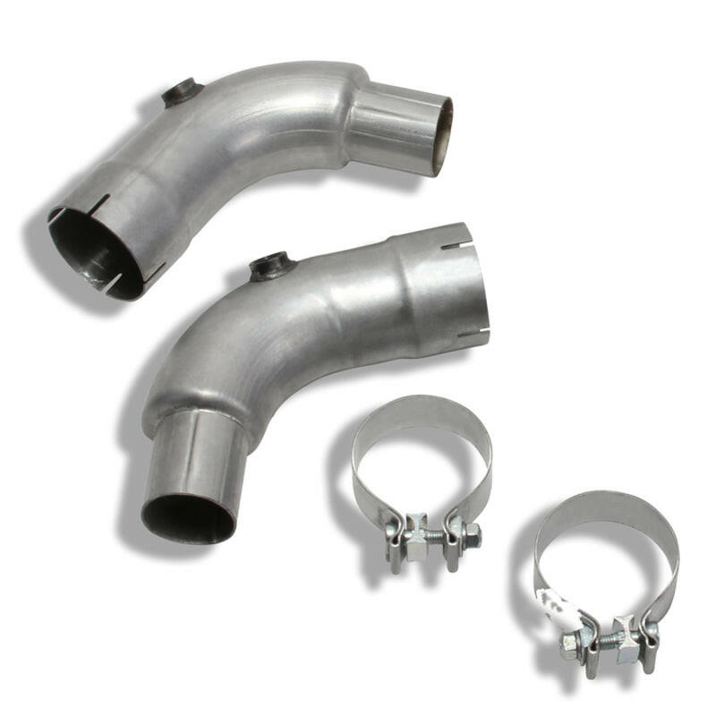 BBK 05-20 Dodge Challenger/Charger 6.1/6.2/6.4L Hemi 3in Catted High Flow Mid Pipe Connecting Pipes BBK