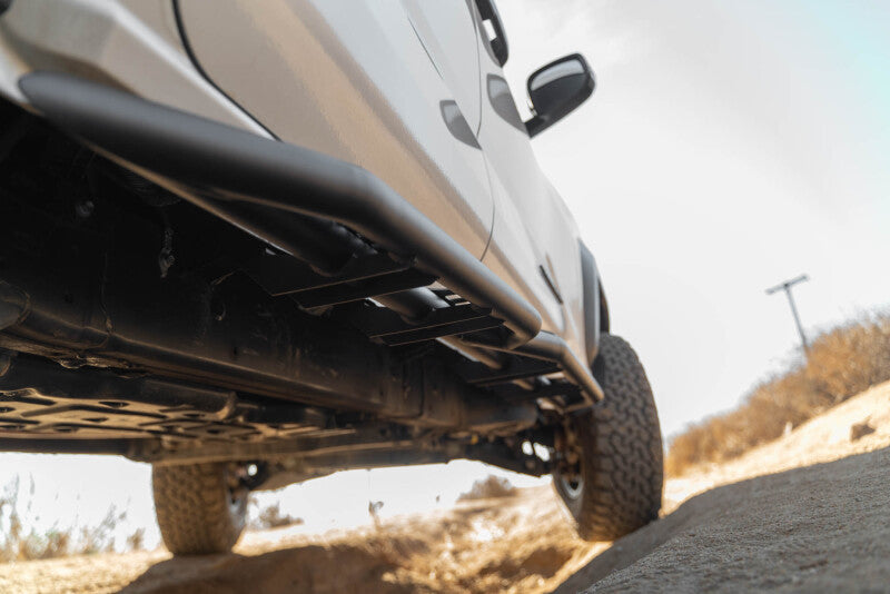 DV8 24-25 Toyota Tacoma Double Cab OE Plus Side Steps Skid Plates DV8 Offroad