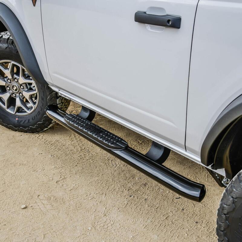 Westin 21-22 Ford Bronco (2-Door) PRO TRAXX 4 Oval Nerf Step Bars - Textured Black Nerf Bars Westin