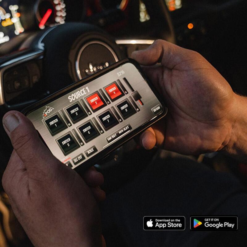sPOD 2018+ Jeep JL/JT BantamX Wireless Switch Controller Switch Panels SPOD