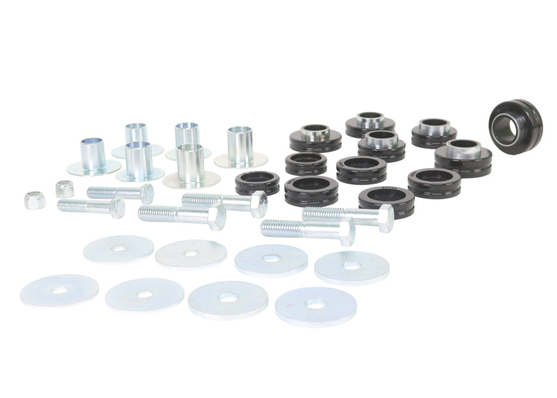 Whiteline 1967 Chevrolet Chevy II Body Mount Bushing Set Bushing Kits Whiteline