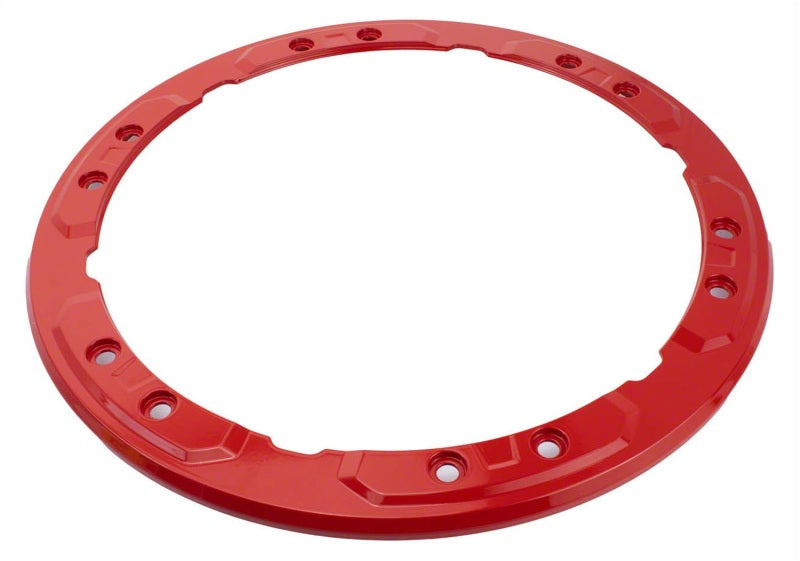 Ford Racing 21-22 Bronco Bead Lock Trim Ring - Red Wheel Accessories Ford Racing
