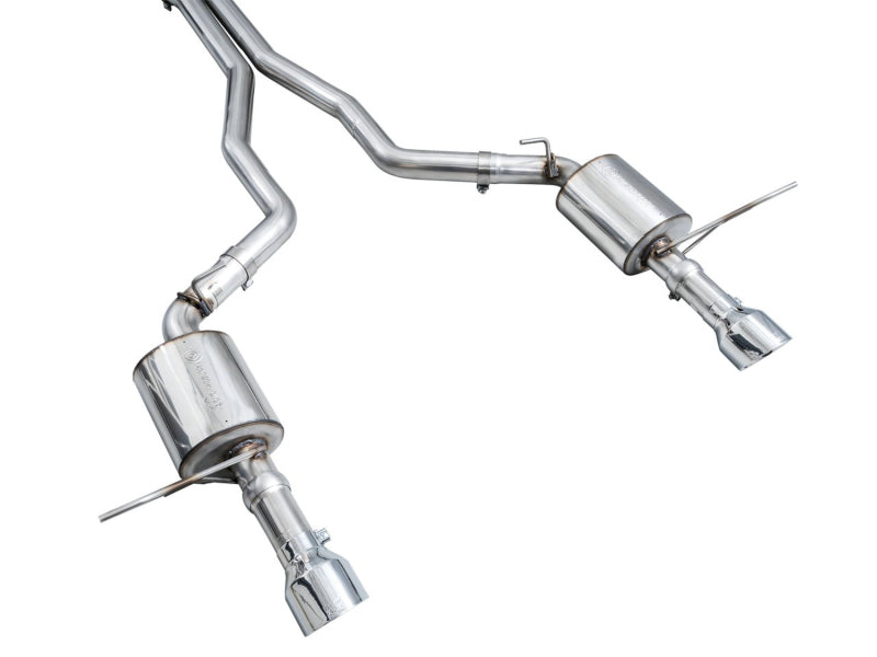 AWE Tuning 18-23 Dodge Durango SRT & Hellcat Touring Edition Exhaust - Chrome Silver Tips Catback AWE Tuning