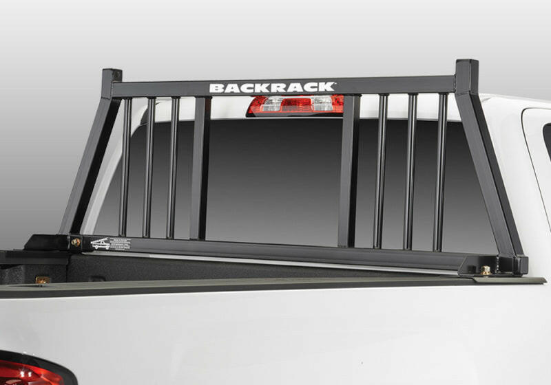 BackRack 01-23 Silverado/Sierra 2500HD/3500HD Three Round Rack Frame Only Requires Hardware Headache Racks BackRack