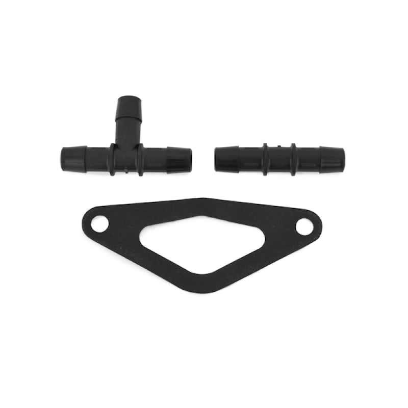 Mishimoto Subaru 02-07 WRX/04-07 STi Top-Mount Intercooler Kit - Powder Coated Black & Red Hoses Intercoolers Mishimoto