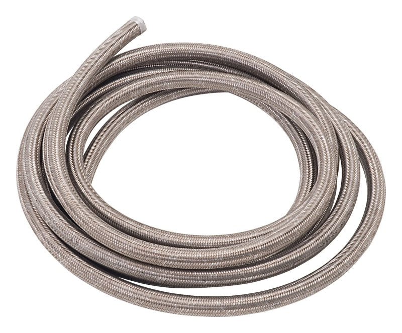 Russell Performance -8 AN ProFlex Stainless Steel Braided Hose (Pre-Packaged 15 Foot Roll) Hoses Russell