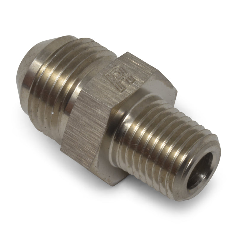 Russell Performance -6 AN to 3/8in NPT Straight Flare to Pipe (Endura) Fittings Russell