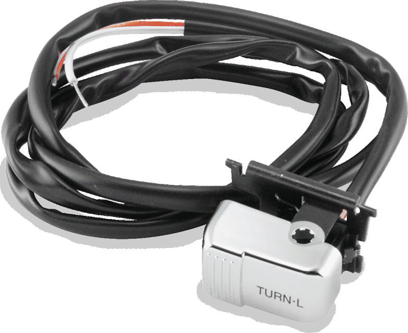 Twin Power 96-13 Big Twin XL V-Rod Chrome Left Turn Signal Switch Replaces H-D 71598-96 71685-06A Switch Panels TwinPower