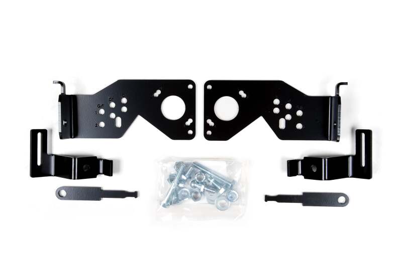 Zone Offroad 23-26 Ford F250/F350/F450 4WD 1in/2in Ride Height Sensor Bracket Relocation Kit Brackets Zone Offroad