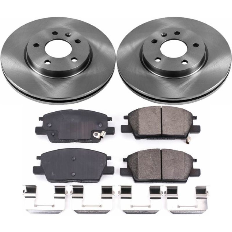 Power Stop 18-19 Buick LaCrosse Front Autospecialty Brake Kit Brake Kits - OE PowerStop