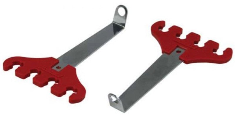 Moroso Chevrolet Small Block 4-Hole Ignition Wire Loom Kit - 7-9mm - Red Wire Loom Moroso