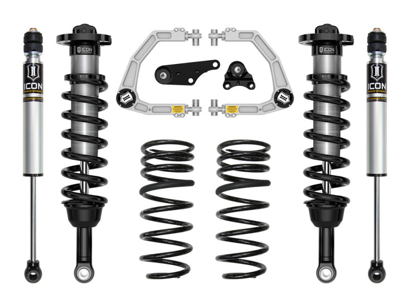 ICON 24 Land Cruiser 250 Series 1.25-3in Lift Stage 2 Suspension System Billet Coilovers ICON