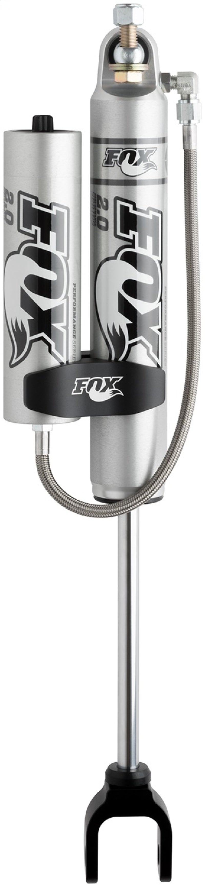 Fox 11+ Chevy HD 2.0 Performance Series 5.9in. Smooth Body Remote Res. Front Shock / 0-1in. Lift Shocks and Struts FOX