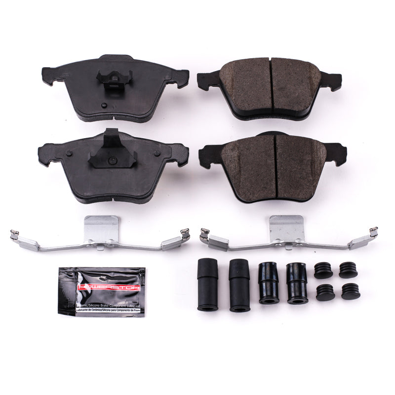 Power Stop 03-08 Volvo XC90 Front Z23 Evolution Sport Brake Pads w/Hardware Brake Pads - Performance PowerStop