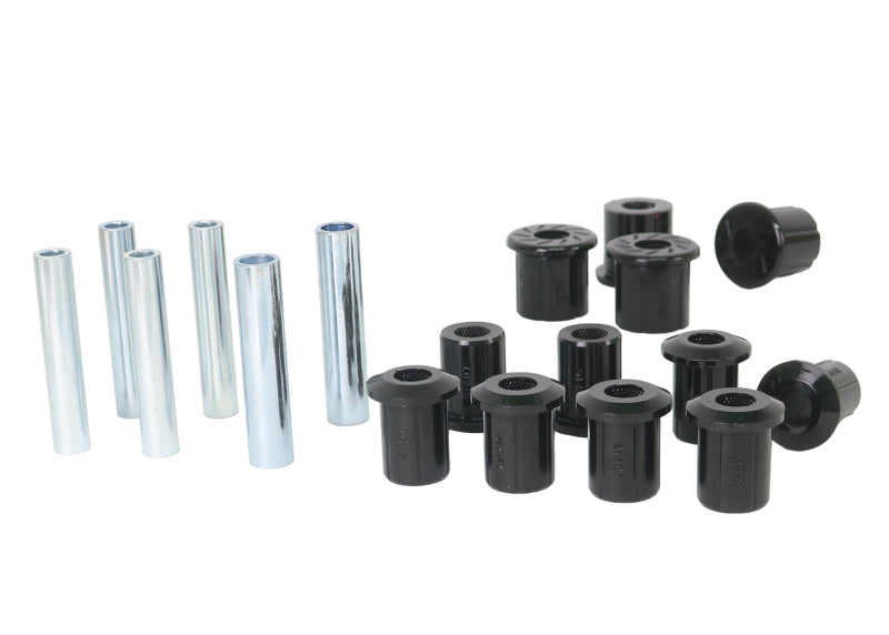 Whiteline 1971-1974 Chevrolet Blazer Front Leaf Spring Bushings - for use w/ Stock Springs Spring Insulators Whiteline