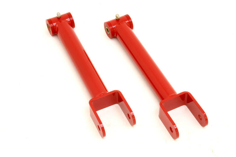 BMR 64-67 A-Body Non-Adj. Upper Control Arms (Polyurethane) - Red Control Arms BMR Suspension