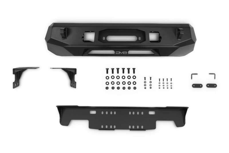 DV8 16-23 Toyota Tacoma Center Mount Winch Front Bumper Bumpers - Steel DV8 Offroad