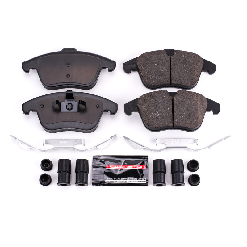 Power Stop 08-12 Land Rover LR2 Front Z23 Evolution Sport Brake Pads w/Hardware Brake Pads - Performance PowerStop