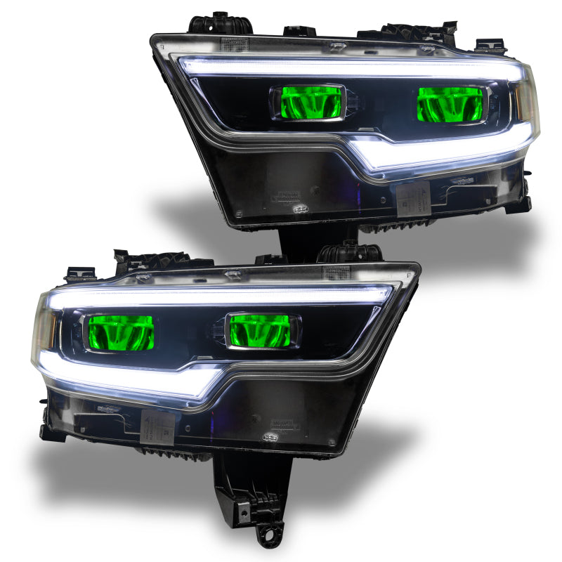 Oracle 19-21 RAM 1500 RGB Headlight Demon Eye Kit - LED Projector - w/o Controller Headlights ORACLE Lighting