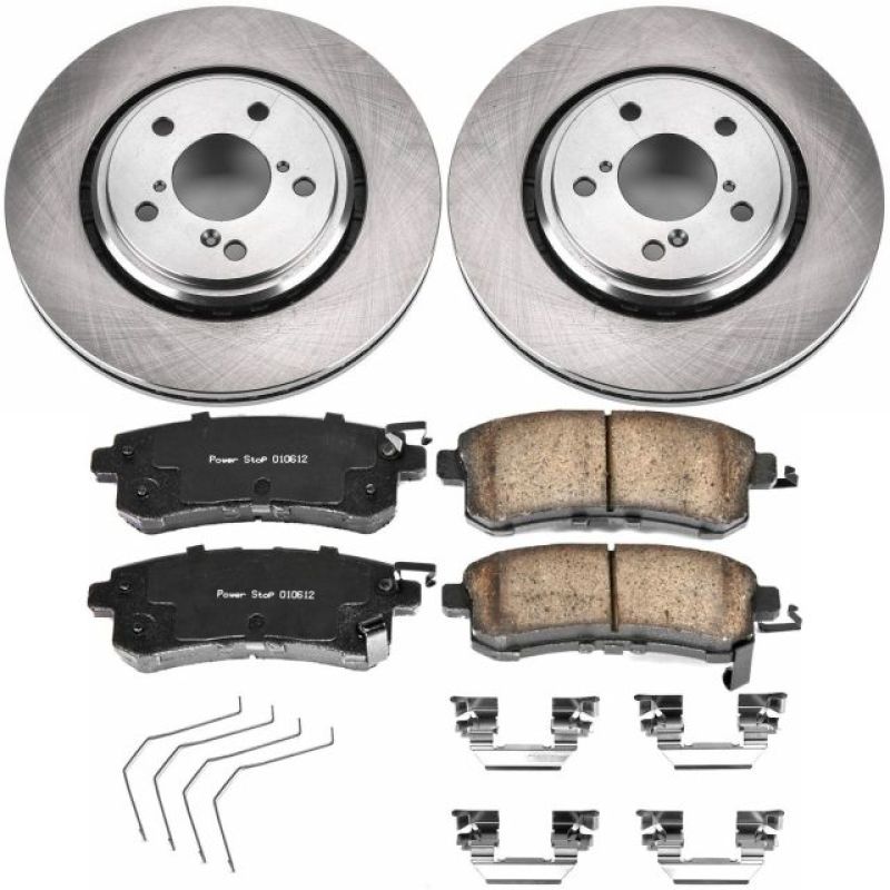 Power Stop 15-17 Honda Odyssey Front Autospecialty Brake Kit Brake Kits - OE PowerStop
