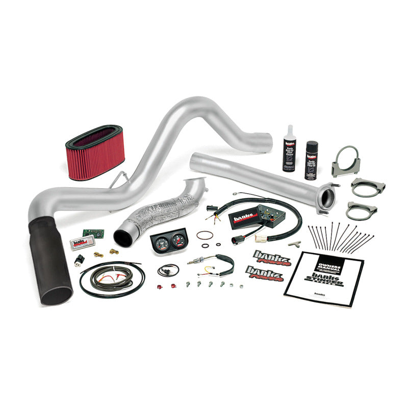 Banks Power 94-95.5 Ford 7.3L Man Stinger System - SS Single Exhaust w/ Black Tip Performance Packages Banks Power