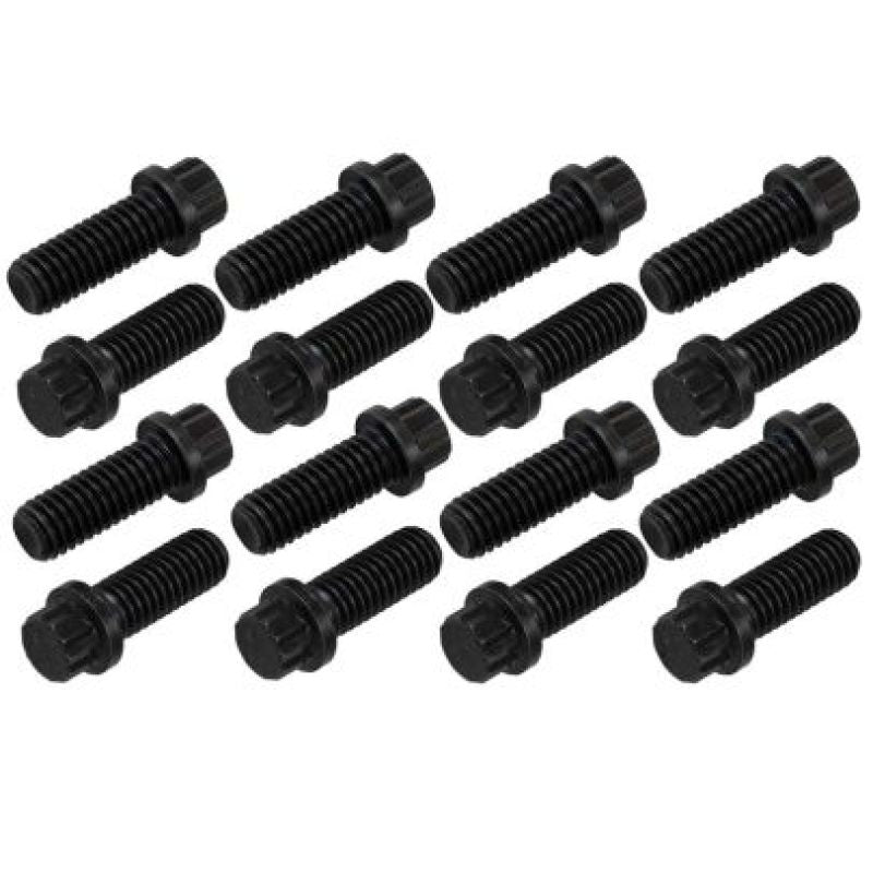 Moroso GM BBC/SBC 3/8in-16 1in Long 12pt Header Bolts Bolts Moroso