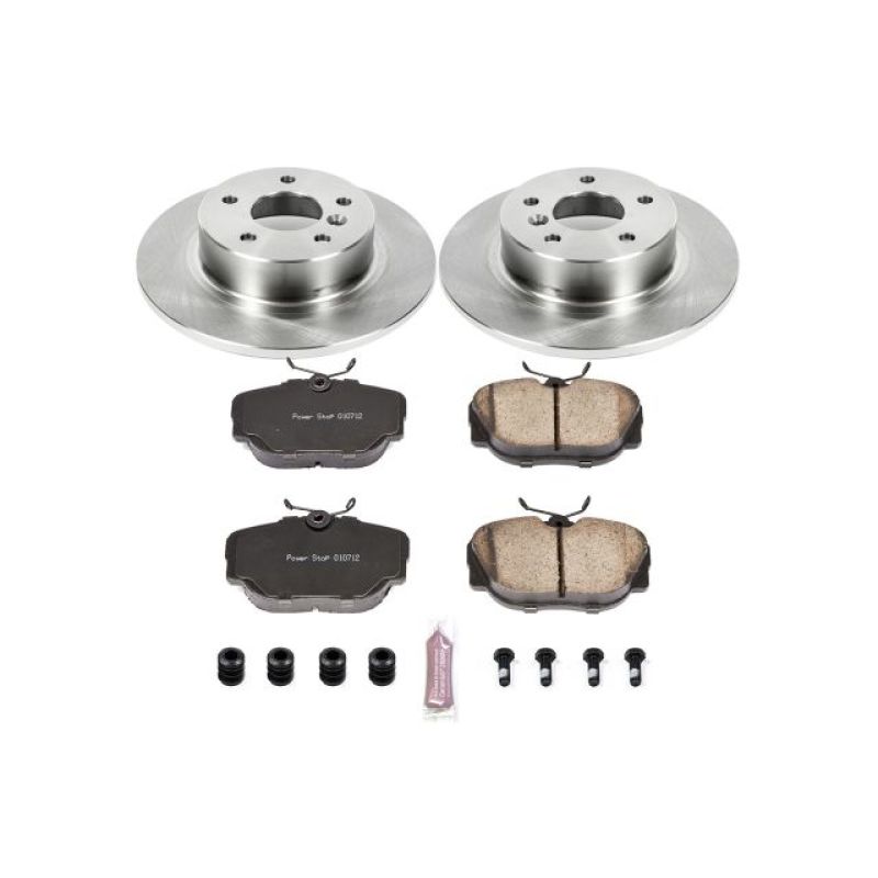 Power Stop 99-04 Land Rover Discovery Rear Autospecialty Brake Kit Brake Kits - OE PowerStop