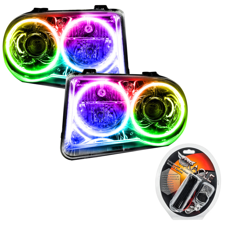 Oracle 05-10 Chrysler 300C V8 SMD HL - Non HID - ColorSHIFT w/ RF Controller Headlights ORACLE Lighting