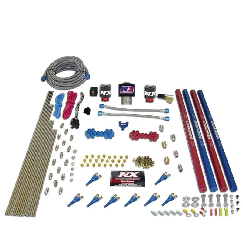 Nitrous Express Pro-Shk/Gas Nitrous Kit (200-600HP) w/Rails w/o Bottle Nitrous Systems Nitrous Express