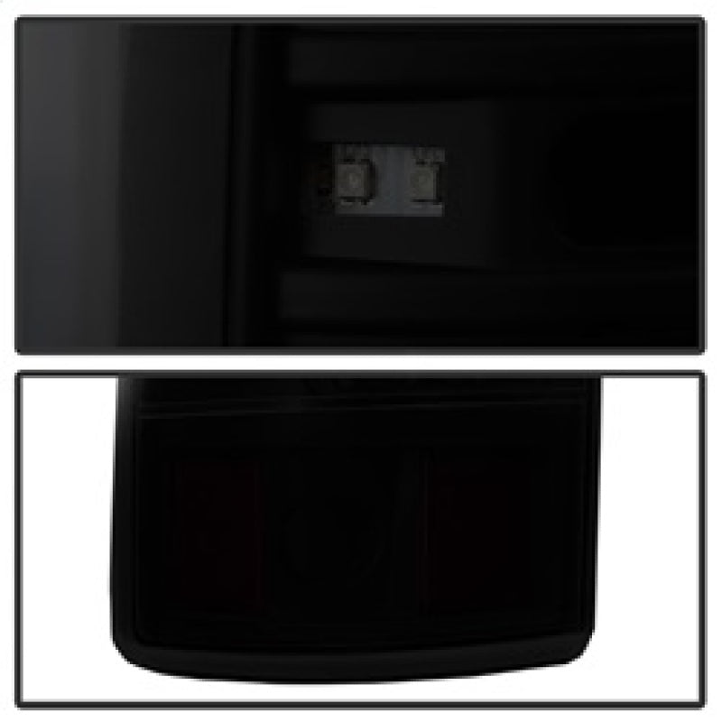 xTune 03-06 Chevrolet Silverado 1500 LED Tail Lights - Black Smoke (ALT-JH-CSIL03-LED-BSM) Tail Lights SPYDER