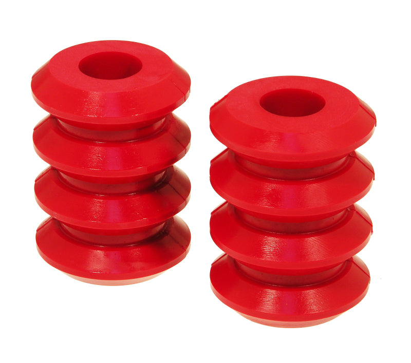 Prothane Universal Coil Spring Inserts - 5in High - Red Spring Insulators Prothane
